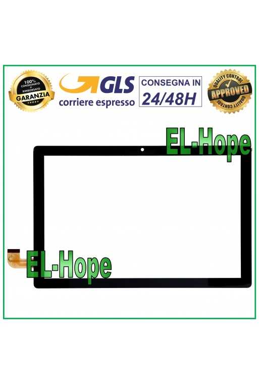 TOUCH SCREEN VETRO TABLET MAJESTIC TAB 912 PRO DIGITIZER 10.1&amp;quot; ORIGINALE NERO