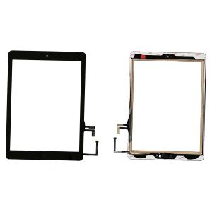 TOUCH SCREEN PER IPAD AIR 1a NERO (Real Copper) CON TASTO HOME