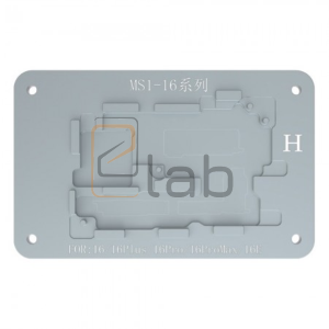 BASETTA PER LAVORAZIONE SCHEDA MADRE IPHONE SERIE 16 MS1-H PER PRERISCALDATORE MS1 IREPAIR