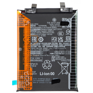 BATTERIA SERVICE XIAOMI REDMI NOTE 12 PRO 5G / POCO F5 5G / POCO X5 PRO 5G BP4K