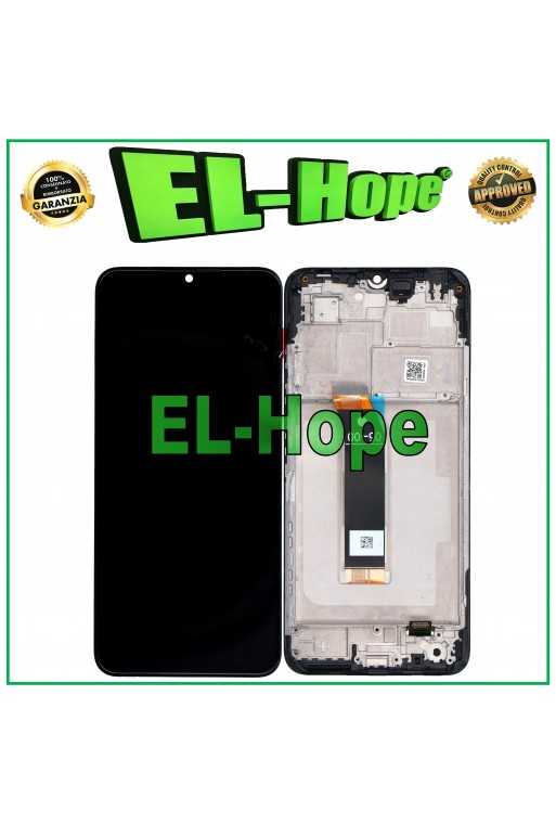 DISPLAY LCD + FRAME PER XIAOMI POCO M5 22071219CG 22071219IG TOUCH SCREEN VETRO