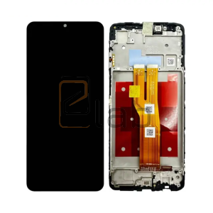 DISPLAY LCD SAMSUNG SERVICE PACK A07 4G 2025 NERO CON FRAME SM-A075F A075B A075M
