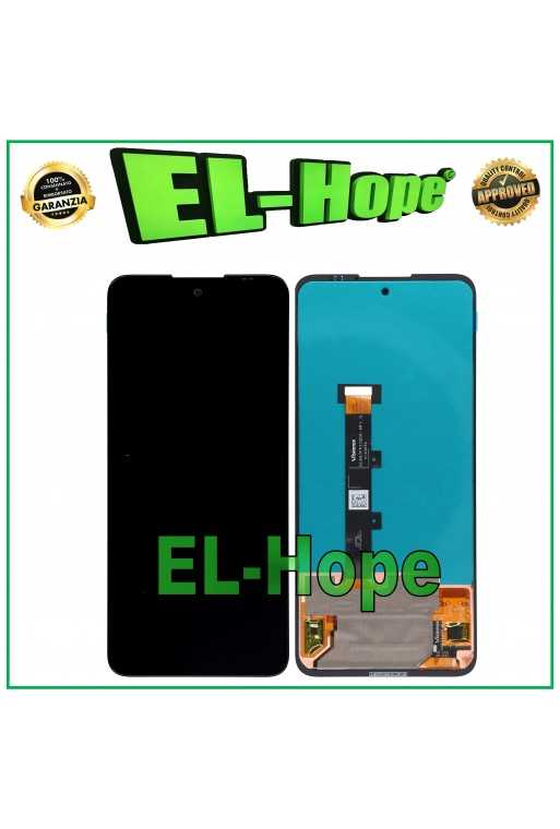 DISPLAY LCD OLED PER MOTOROLA MOTO EDGE 20 LITE TOUCH SCREEN MONITOR VETRO NERO