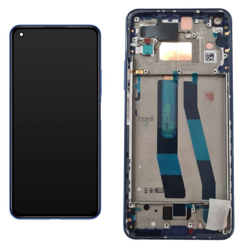Xiaomi SERVICE PACK Display LCD ORIGINALE + Frame Per 11 LITE 5G NE | Blu