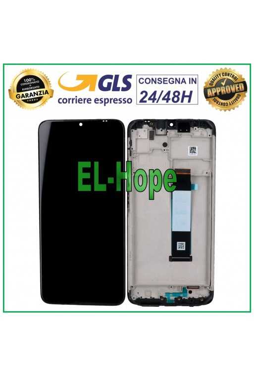DISPLAY LCD + FRAME PER XIAOMI REDMI 9 POWER / NOTE 9 4G 2020 TOUCH SCREEN VETRO