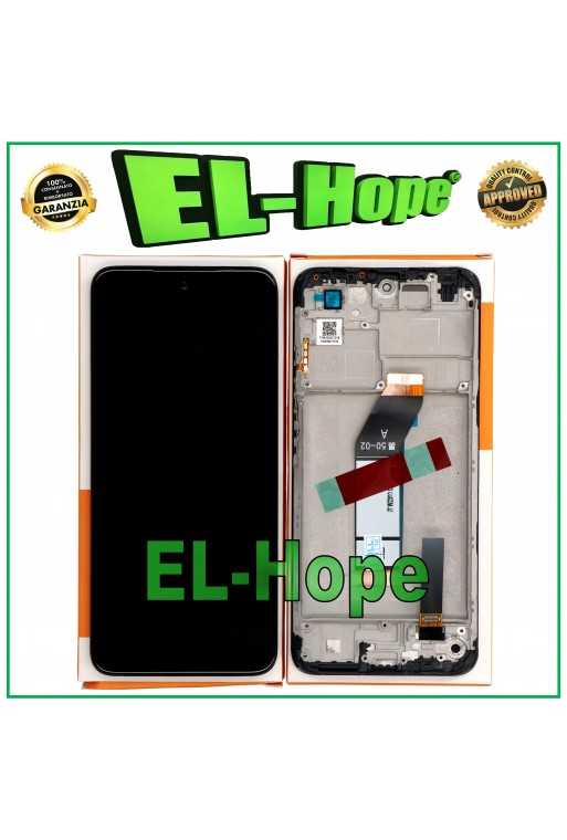 DISPLAY TOUCH FRAME PARI ORIGINALE SERVICE XIAOMI REDMI NOTE 11 2021 21121119SC
