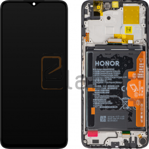 DISPLAY LCD SERVICE HONOR X5 PLUS / X6A CON BATTERIA BLACK - NERO