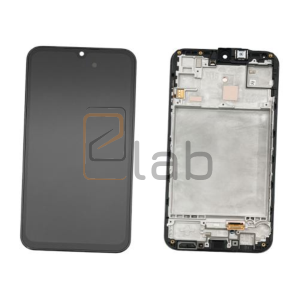 DISPLAY LCD SAMSUNG SERVICE PACK M15 5G NERO CON FRAME SM-M156B