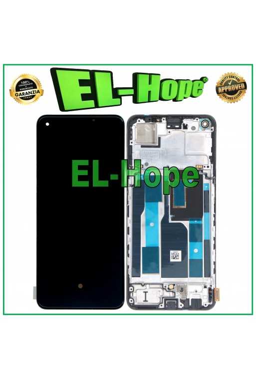 DISPLAY OLED LCD + FRAME PER OPPO REALME 9 PRO+ PLUS RMX3392 RMX3393 TOUCH VETRO
