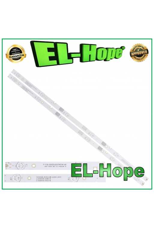 KIT 2 BARRE 6 LED TV 32&amp;quot; HISENSE SVH320AQ9_REV00_RJW1 JL.D32061330-003BS-M (CS)M