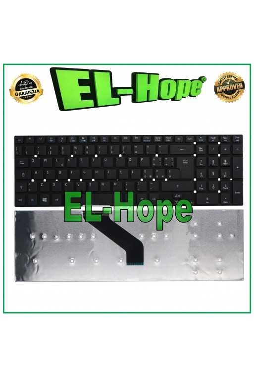TASTIERA ITA PER NOTEBOOK ACER ASPIRE SERIE E5-571 V3-572 E1-510 E1-522 G NERA