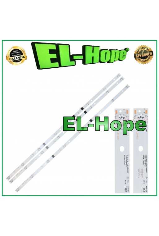 KIT 3 BARRE STRIP LED TV 43&amp;quot; AKAI LB1008 JS-D-JP4310-A81EC / LB1009 JP4310-B81EC