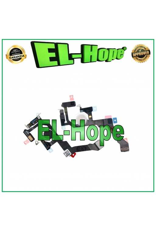 FLAT FLEX CAVO LUCE FLASH PER APPLE IPHONE 14 PRO + MICROFONO