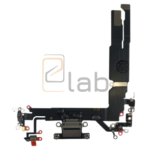 CONNETTORE DI RICARICA IPHONE 17 NERO PREMIUM