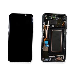DISPLAY LCD PER SAMSUNG G950F S8 NERO CON FRAME GH97-20457A GH97-20473A GH97-20629A