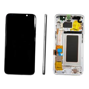 DISPLAY LCD PER SAMSUNG G950F S8 SILVER CON FRAME GH97-20457B GH97-20473B GH97-20629B