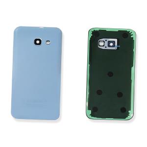 BACK COVER PER SAMSUNG A320F BLU W/VETRO CAM COMPATIBILE