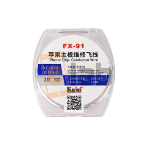 FILO JUMPER IN RAME CONDUTTIVO 0,01MM 100MT FX-91 KAISI