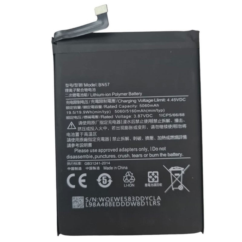 Batteria Compatibile BN57 Per Xiaomi Poco X3 / X3 NFC / X3 Pro