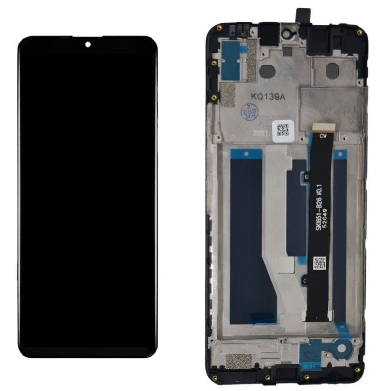 Display LCD + Frame Per ZTE Blade A71