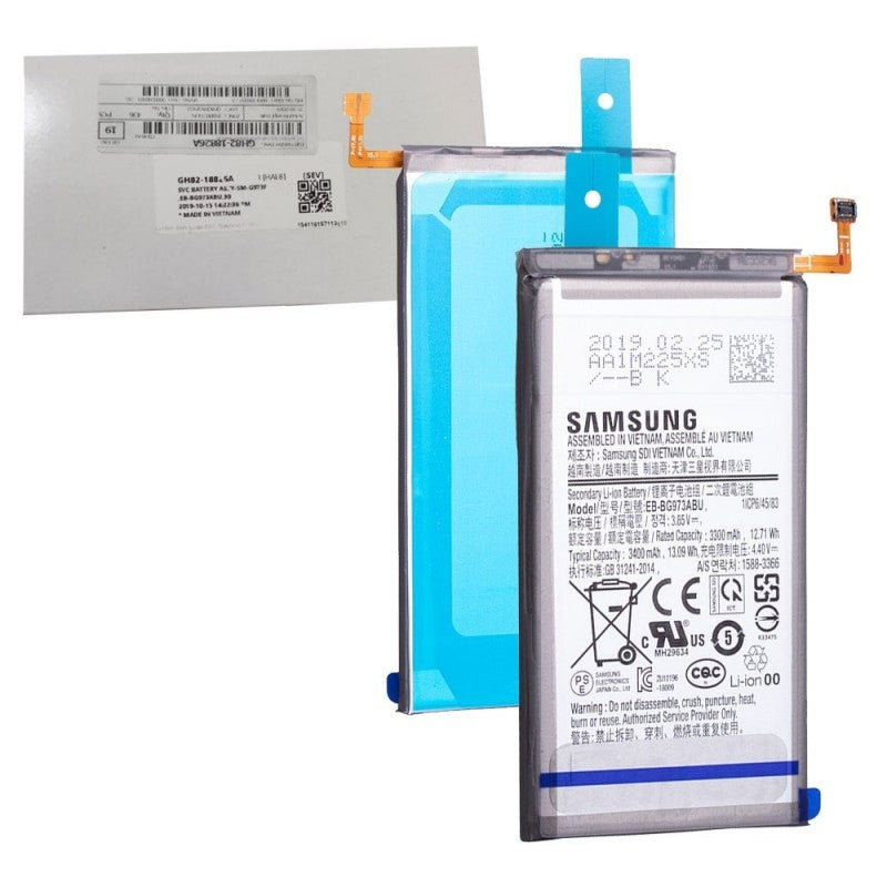 Samsung Service Pack Batteria EB-BG973ABU Originale per Galaxy S10 G973