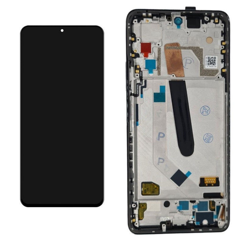 Display LCD TFT + Frame Per Xiaomi Poco F3 / Mi 11i / 11x / 11x Pro / Redmi K40 | Nero