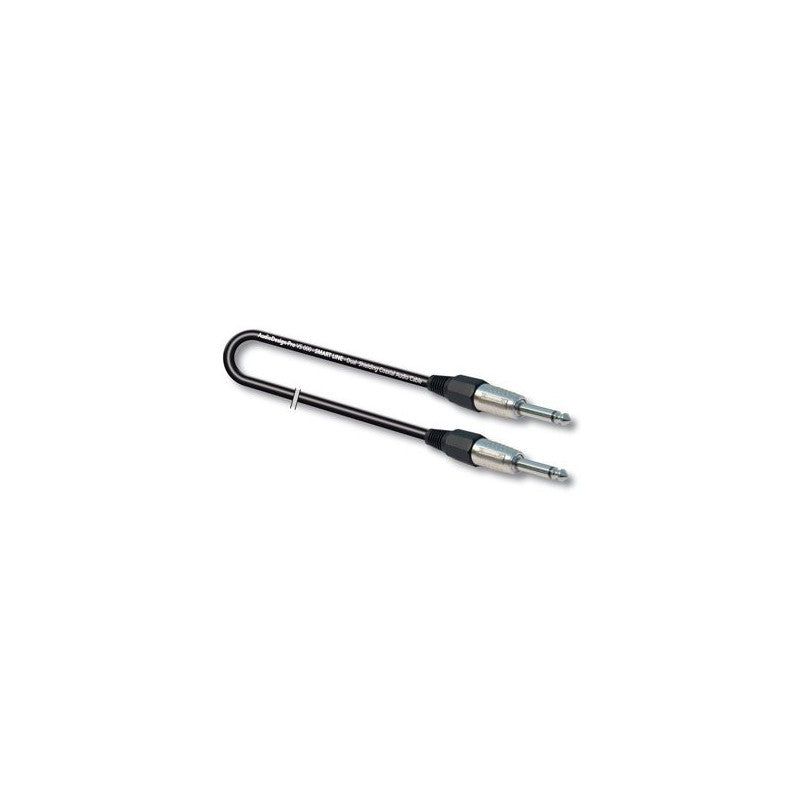 AUDIODESIGN PRO Cavo per strumenti Musicali SMART Line da 1 Jack 6,3mm Mono a 1 Jack 6,3mm Mono da 5 mt