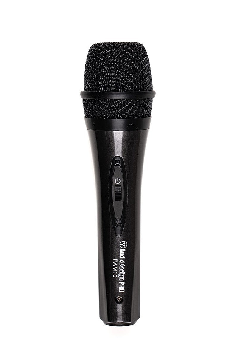 AUDIODESIGN PRO Microfono Dinamico Unidirezionale Cardioide PA M10 Con Cavo da 4m
