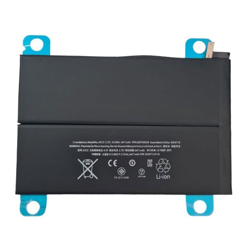 Batteria Compatibile per Apple iPad Mini 2a/3a Generazione A1489 A1490 |A1512 - 6471mAh