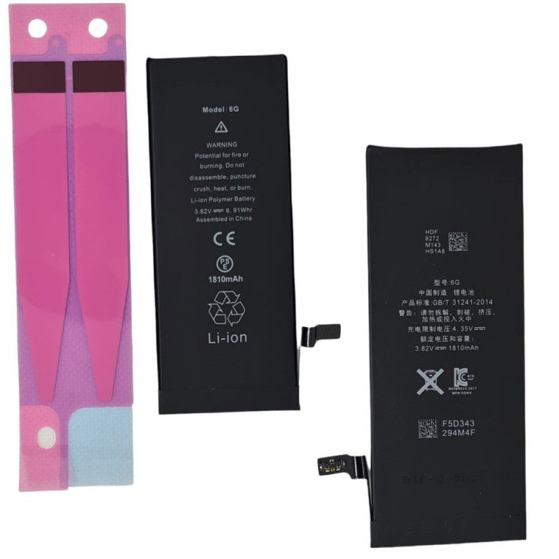 NCC Batteria Compatibile per Apple iPhone 6 | ZY Taiwan Chip -1810mAh | A1549 A1586 A1589