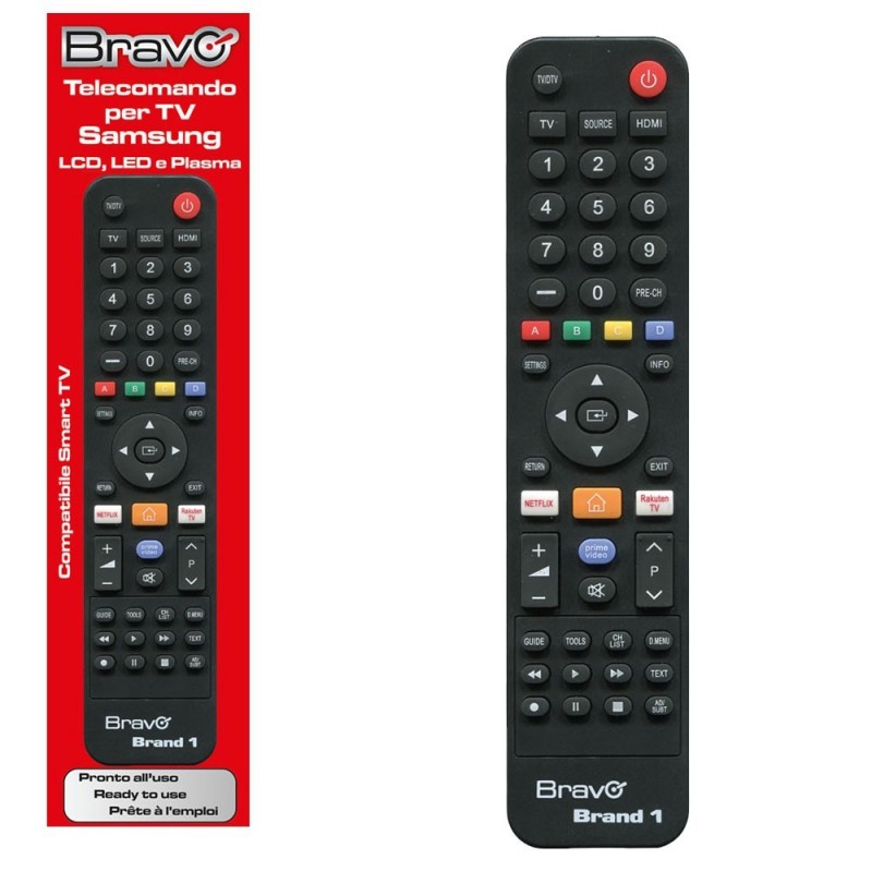 Bravo Telecomando di Ricambio BRAND 1 Per Televisori TV SAMSUNG