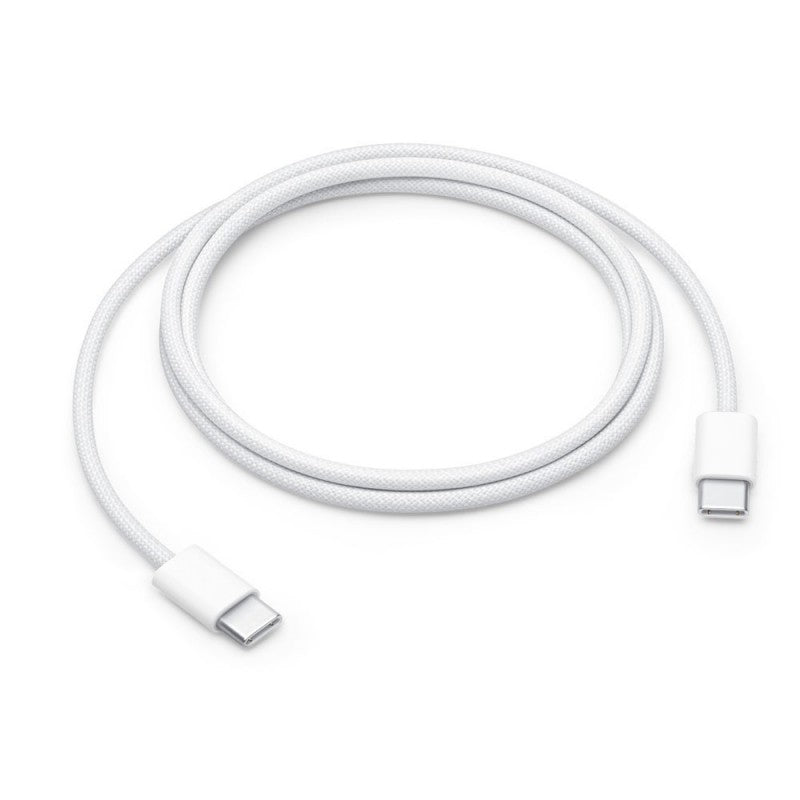 Cavo USB-C a USB-C 60W Per Apple Linea iPhone 15 16 17 MQKJ3ZM/A |1Metro in Tessuto | Bulk
