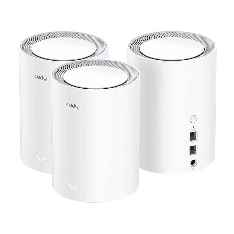 CUDY Sistema Mesh WIFI 6 AX1800 Confezione da 3 Pack