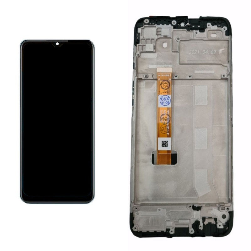 Display LCD + Frame Per Oppo A15 / A15S | CPH2179 CPH2185