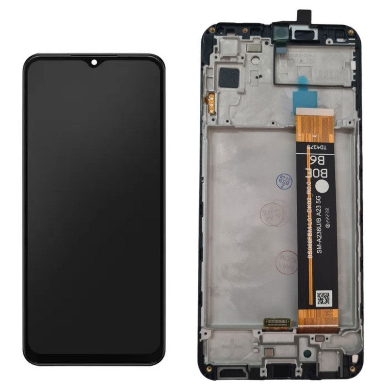 Display LCD + Frame Per Samsung A23 5G SM-A236 | FLAT A236U/B A23 5G | BOE B6