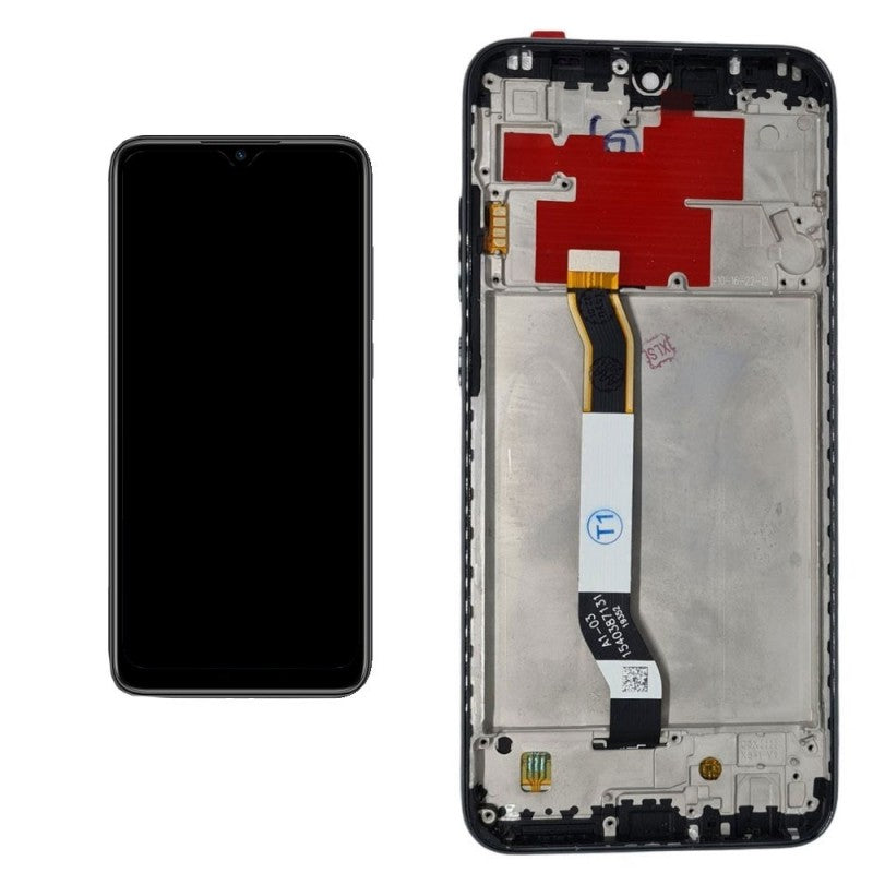 Display LCD + Frame per Xiaomi Redmi Note 8T | Nero | M1908C3XG