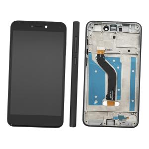 DISPLAY LCD PER HUAWEI P8 LITE 2017 NERO CON FRAME