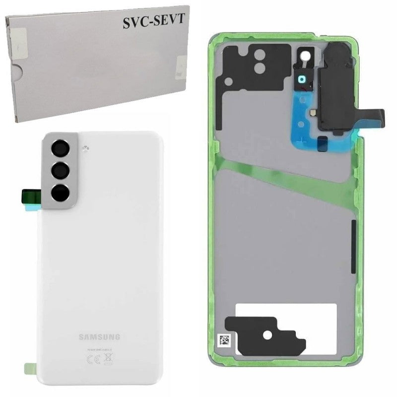 Samsung Back Cover Originale Service Pack per Galaxy S21 G991B | Phantom White