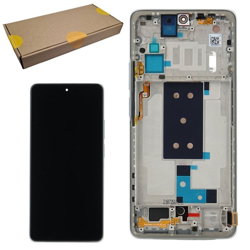 Xiaomi SERVICE PACK Display LCD ORIGINALE + Frame Per 11T PRO Silver 2107113SG 2107113SI