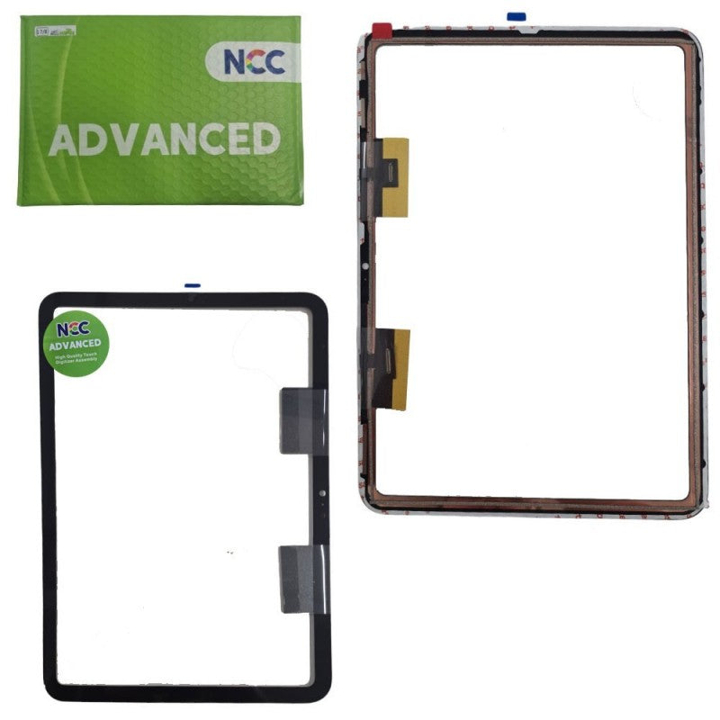 NCC ADVANCED Touch Screen + Home Button Per Apple iPad 10 / iPad 11 | Nero