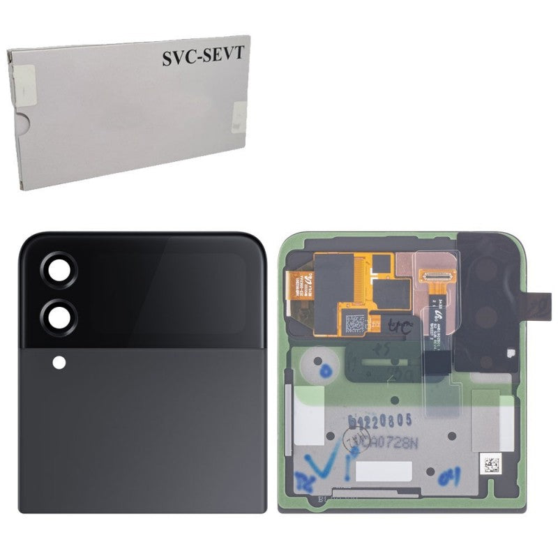 Samsung SERVICE PACK Display LCD ORIGINALE Per Galaxy Z Flip 4 5g (Esterno) SM-F721 | Nero