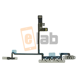TASTO VOLUME + CLIP VIBRAZIONE CON PLACCHE IN METALLO IPHONE X
