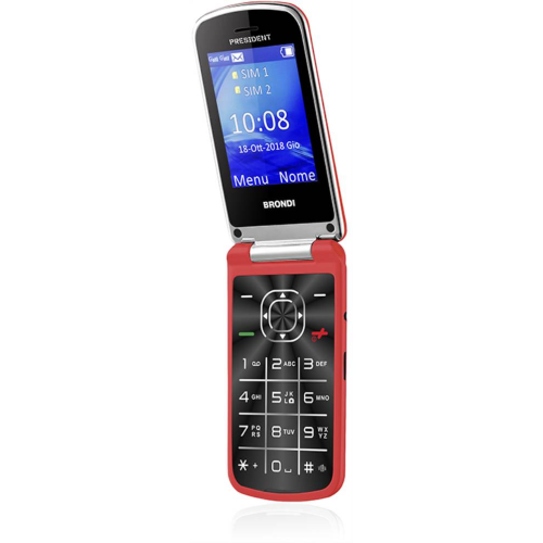 BRONDI PRESIDENT DUAL SIM RED ITALIA