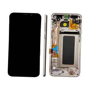 DISPLAY LCD PER SAMSUNG G955F S8 PLUS GOLD CON FRAME GH97-20470F GH97-20564F