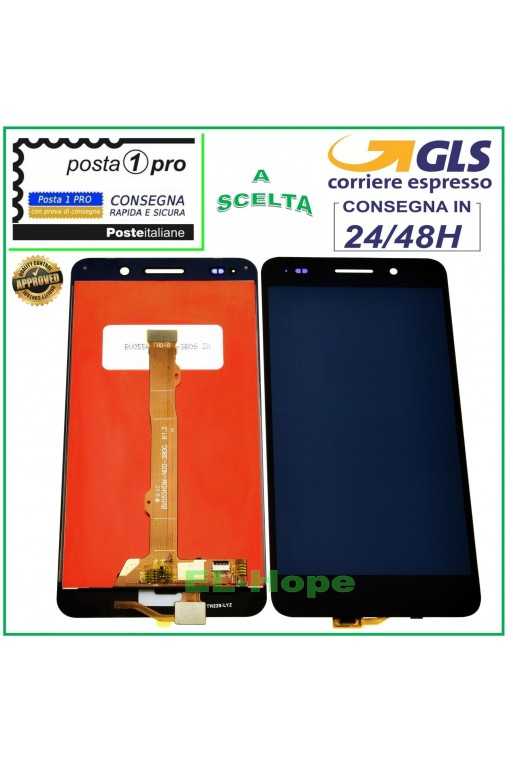 DISPLAY LCD PER HUAWEI Y6 2 II HONOR 5A CAM-L21 TOUCH SCREEN SCHERMO VETRO NERO