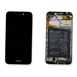 DISPLAY LCD PER HUAWEI HONOR 6A NERO CON FRAME 02351KTW