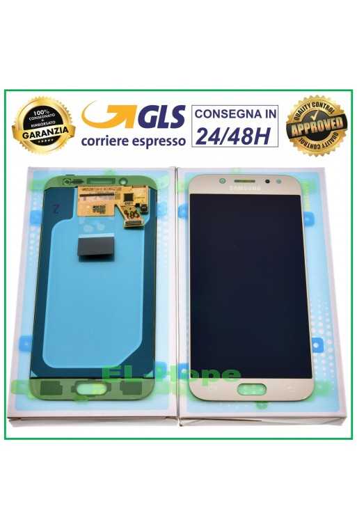 DISPLAY ORIGINALE SAMSUNG J5 2017 J530 SM-J530F TOUCH ORO GOLD GH97-20880C