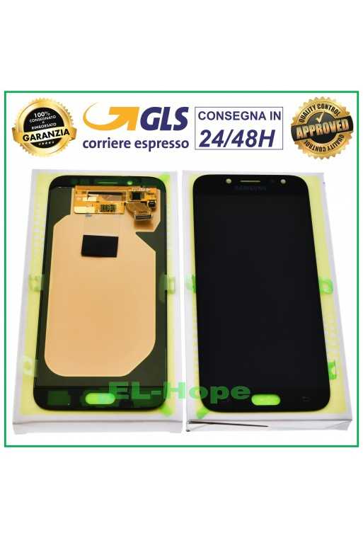 DISPLAY LCD ORIGINALE SAMSUNG J7 2017 SM J730F TOUCH VETRO NERO GH97-20736A