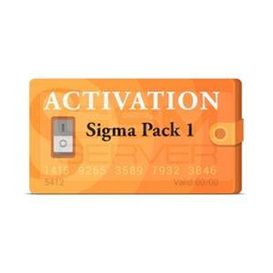 SIGMA PACK 1 ACTIVATION