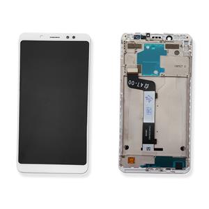 DISPLAY LCD PER XIAOMI REDMI NOTE 5 / 5 PRO BIANCO CON FRAME